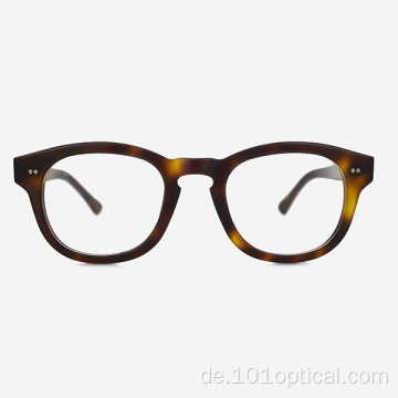 Domed Pins Acetat Brillenfassungen für Damen und Herren